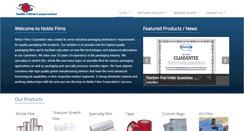 Desktop Screenshot of noblefilmscorp.com